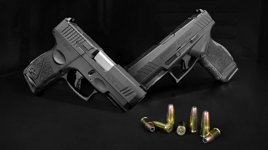 As pistolas GX4 e G2c, do novo calibre .38 TPC