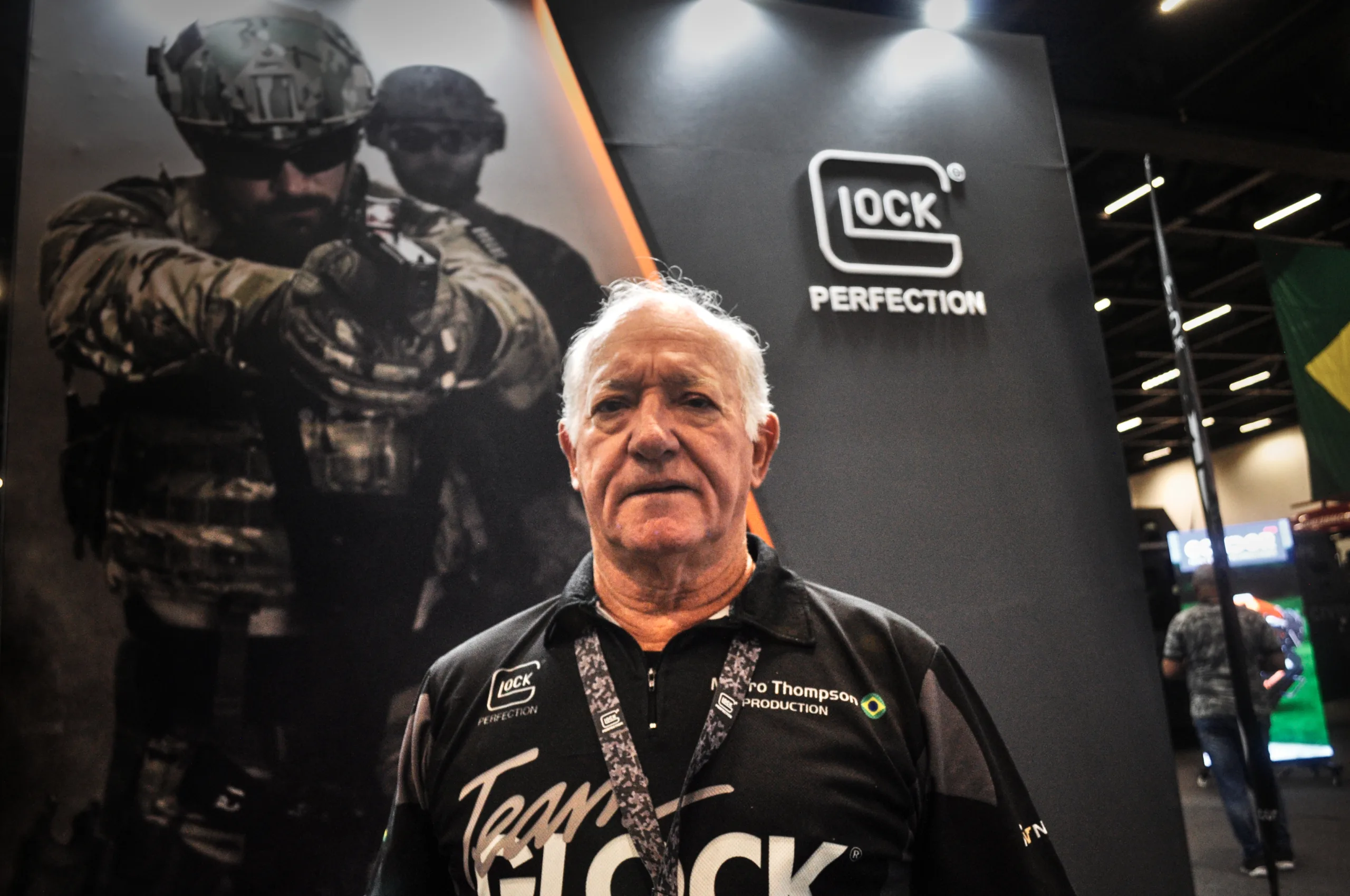 Mauro Thompson, líder do Team Glock Brasil