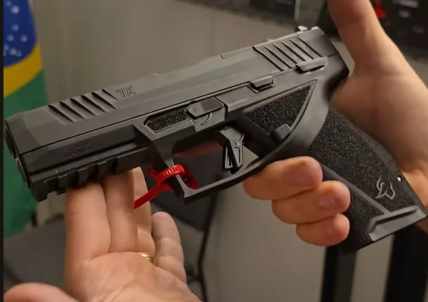 A pistola TX9, da Taurus Armas, virá em 9mm e .38 TPC