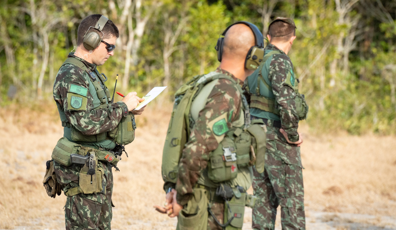 O Exército não aceita armas de fora do acervo para progressão de nível