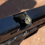 Glock com munição Aguila
