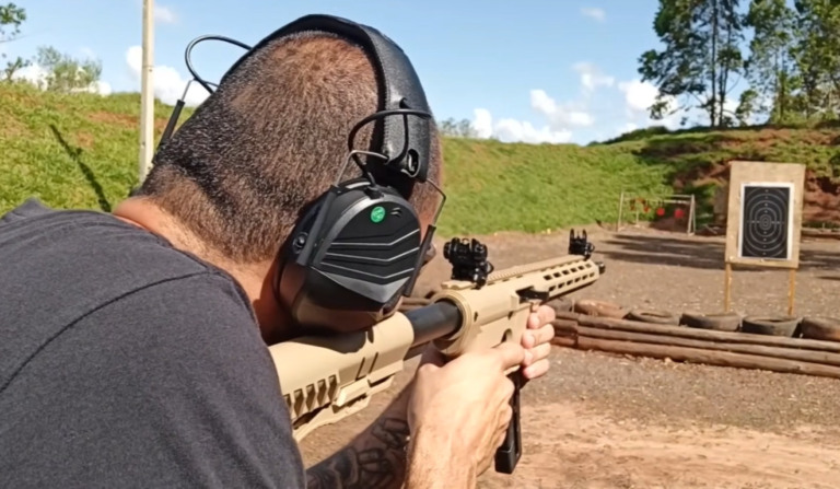 A CBC Delta 22 faz parte do grupo de armas longas permitidas de alma raiada